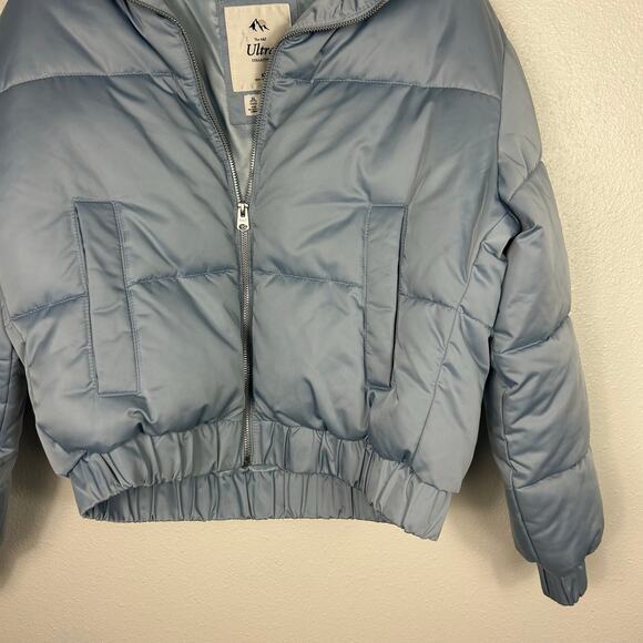 Abercrombie & Fitch Ultra Collection Puffer Down Jacket Blue Sz XS - Picture 7 of 9